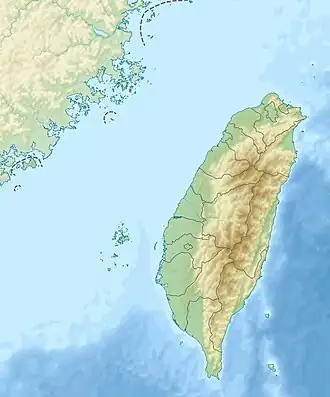 voir sur la carte de Taïwan