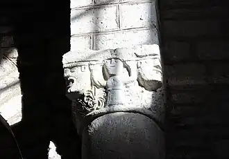 Détail d'un chapiteau.