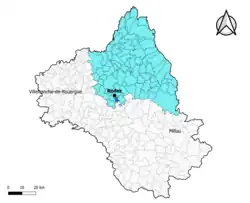 Le Monastère dans l'arrondissement de Rodez en 2020.