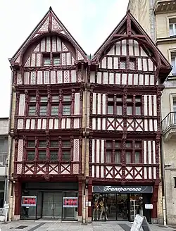 Les nos&nbsp;52 et 54 rue Saint-Pierre en 2021