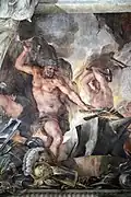 Géants forgeant des armes
