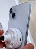 Caméra arrière de l'iPhone 15
