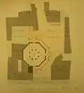 Plan église du Saint-Sépulcre, Pise