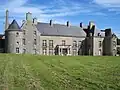 La façade arrière.