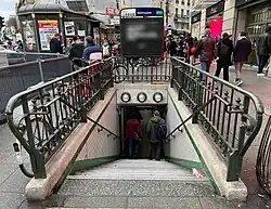 Accès no&nbsp;3 « Passage du Havre ».