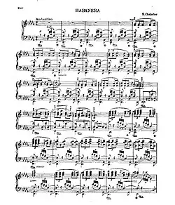 Image illustrative de l’article Habanera (Chabrier)