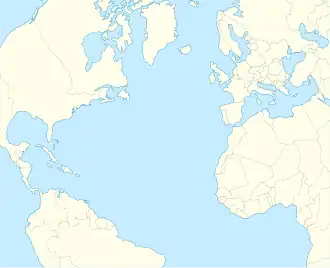 (Voir situation sur carte : océan Atlantique (Nord))