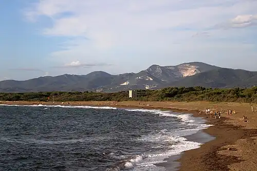 Plage de la Torre Vecchia.