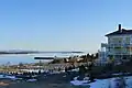 Vue du fleuve Saint-Laurent à la hauteur de Kamouraska.