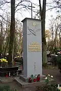 Tombe avec monument à Lidzbark Warmiński (Heilsberg/Prusse orientale)