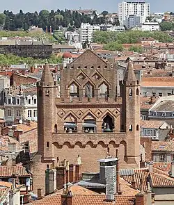 Notre-Dame-du-Taur vue du clocher des Cordeliers.