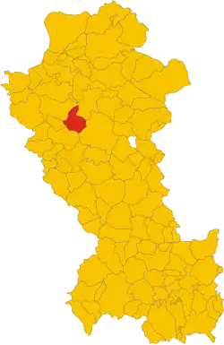 Localisation de Ruoti