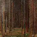 Gustav Klimt: Forêt de pins I, 1901