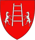 Blasons Variante avec chiens affrontés.