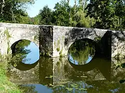 Côté amont.