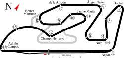 Image illustrative de l’article Grand Prix moto de la Communauté valencienne 2019