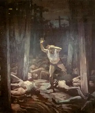Le Juif errant&nbsp;(he) par Samuel Hirszenberg&nbsp;(en) (1899)[11].