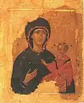Vierge Odigitria, Empire byzantin (XVe&nbsp;siècle).