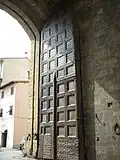 Bois original du portail