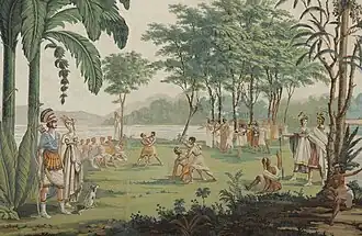 La lutte à Tongatabo