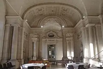 Hall du rez-de-chaussée.