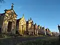 Section historique, allée ouest-est.