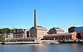Vue d'un quai du port de Lahti.