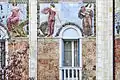 Détail des décorations de la façade.