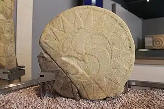 Stèle funéraire à thème solaire de Berreaga