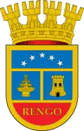 Blason de Rengoville et commune du Chili