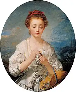 Jean-Baptiste Greuze, La Simplicité, 1759.
