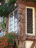Détail de la façade.