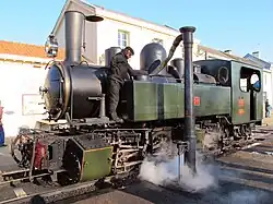 La Mallet no&nbsp;101 ex-POC des Voies ferrées du Velay à Noyelles en 2013.