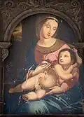 Tableau du retable.