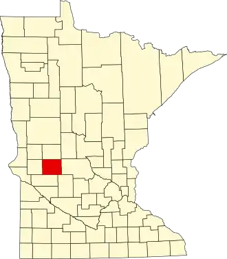 Localisation de Comté de Pope(Pope County)
