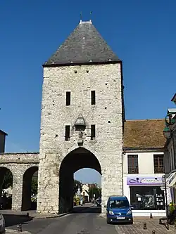 Détail de la façade