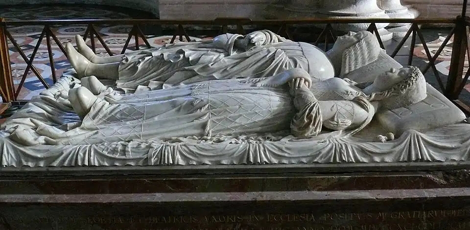 Cristoforo Solari, cénotaphe de Ludovic Sforza et Béatrice d'Este.