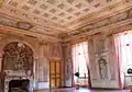 Décor de théâtre réalisé par Servandoni pour le château de Condé.