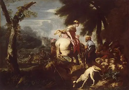 Isaac et Rebecca, v. 1640 Musée de l'Ermitage