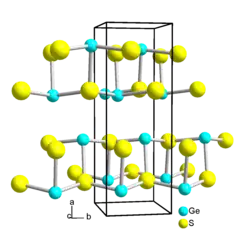 Image illustrative de l’article Monosulfure de germanium