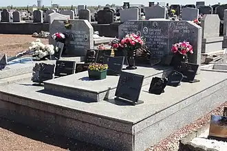 Tombe de Grégoire Leleux.