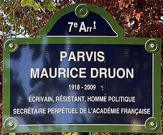 Voir la plaque.