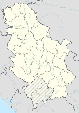 Voir sur la carte administrative de Serbie