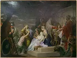 Sacrifice de Polyxène par Domenico Corvi.