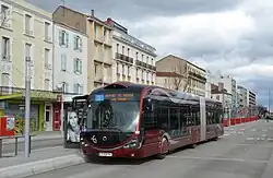 Un bus de la ligne B