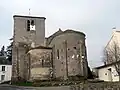 Vue du chœur depuis l'est.