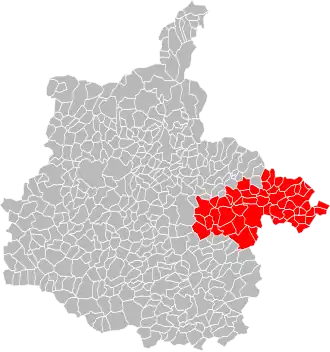 Localisation de Communauté de communes des Portes du Luxembourg