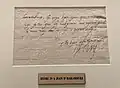 Lettre d'Henri IV à Jean d'Harambure du 16 ou 17 Avril 1589 (collection privée)