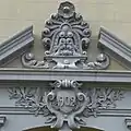 Détail de la façade sud.