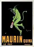 Publicité pour le Maurin, 1906.
